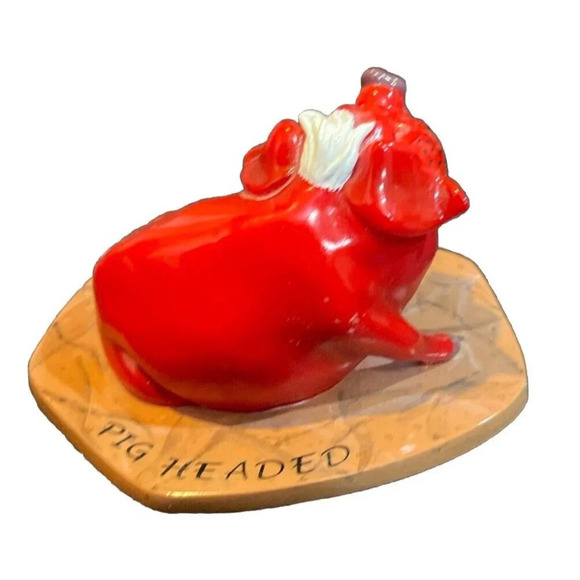 Pig Headed‎ Invasion Collectible Figurine Farm Anthropomorphic Decor 2001 - Picture 2 of 7